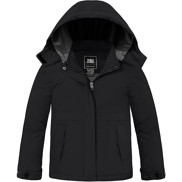 Amazon.com: ZSHOW Boys' Waterproof Ski Jacket Windproof Winter